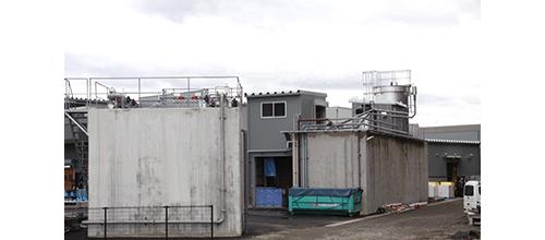 水産加工（サケ・マス）排水処理設備の事例